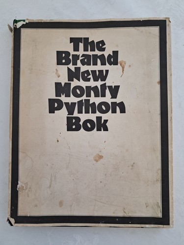 The brand new monty python - python, bok