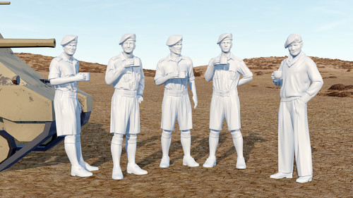 Wwii monty north - monty, africa