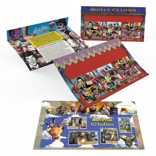 Monty python stamps - python,